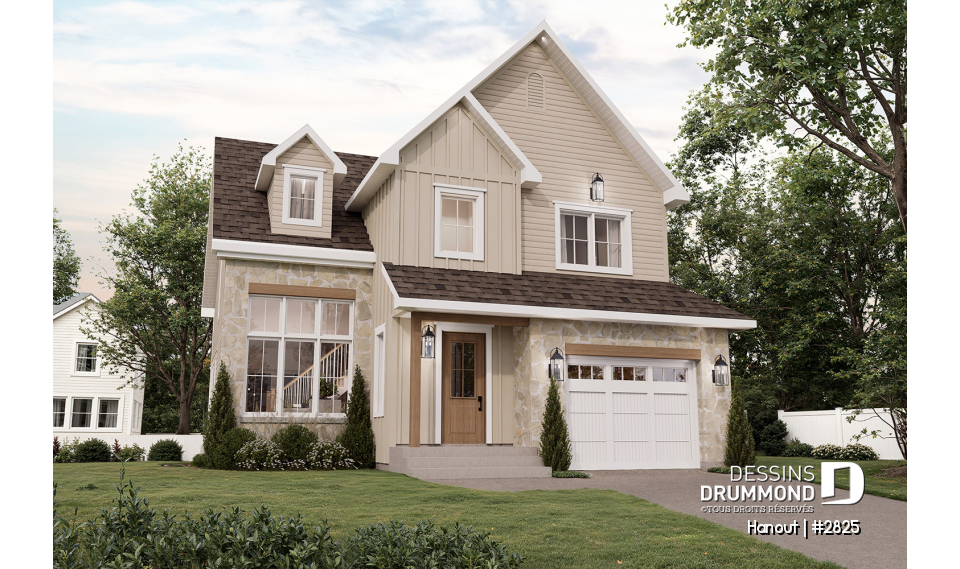 Version couleur no. 1 - Vue avant - Hanout