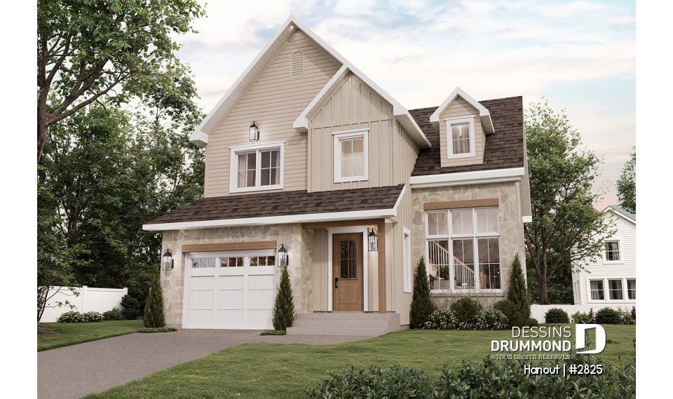 Version couleur no. 1 - Vue avant - Hanout