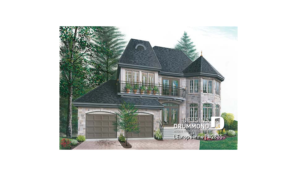 Vue avant - MODÈLE DE BASE - L'Européenne