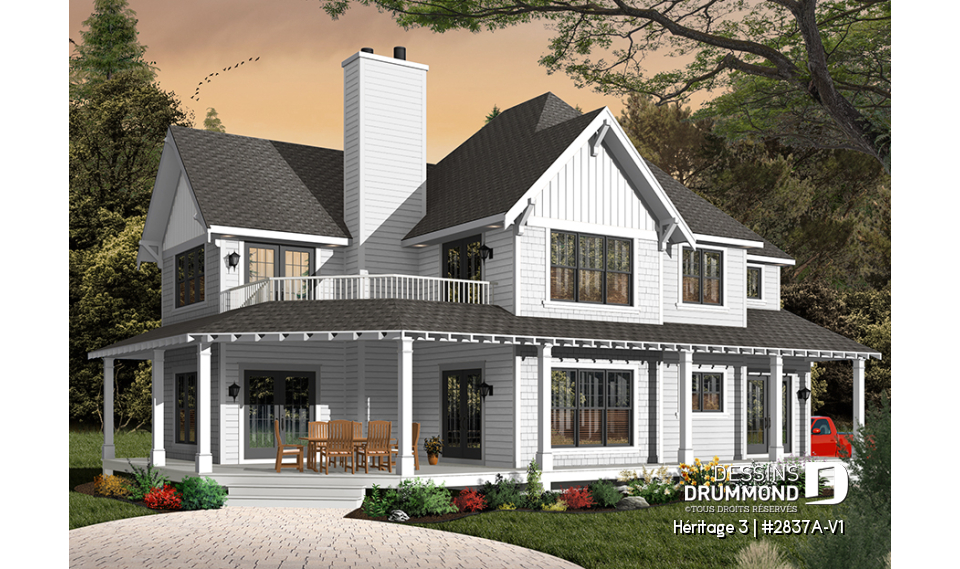 Version couleur no. 3 - Vue avant - Héritage 3