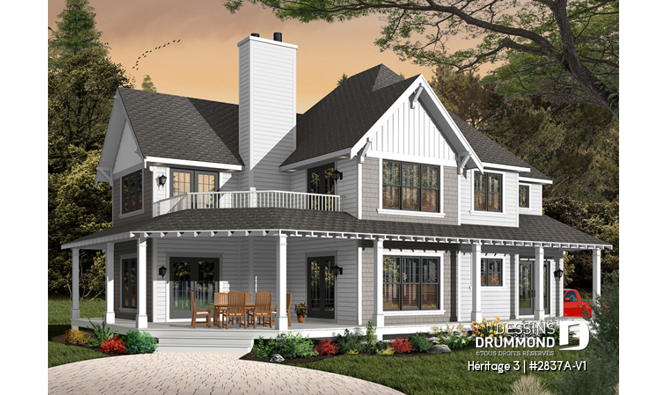 Version couleur no. 4 - Vue avant - Héritage 3