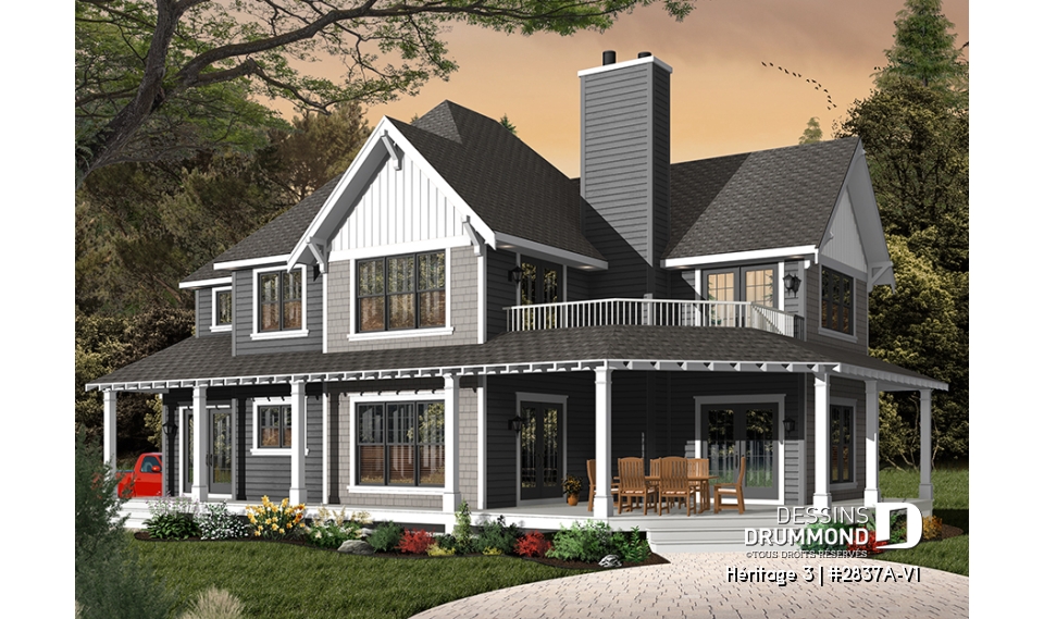 Version couleur no. 5 - Vue avant - Héritage 3