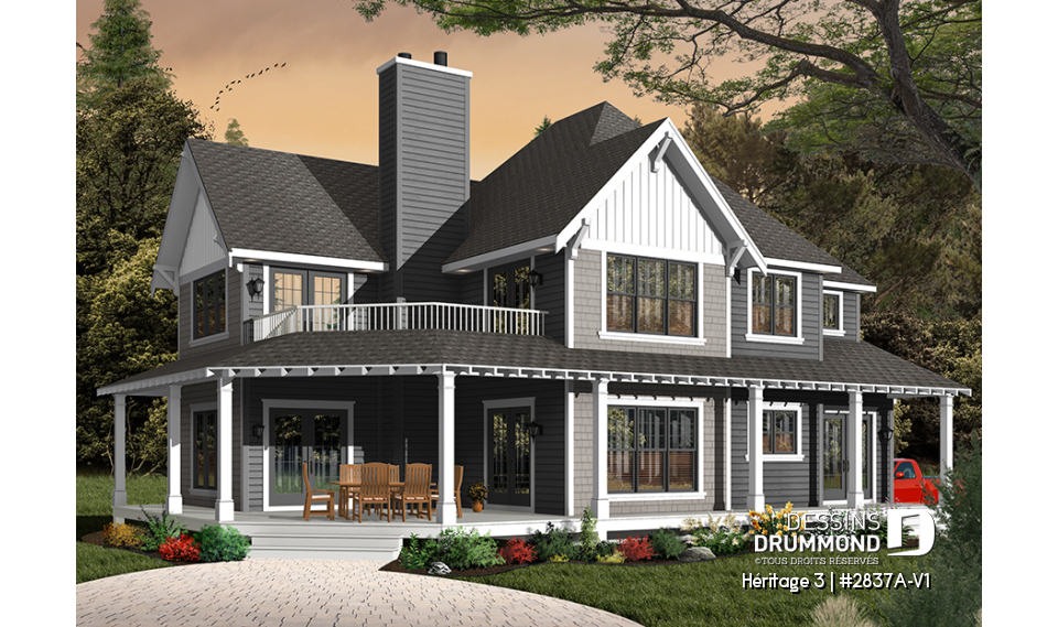 Version couleur no. 5 - Vue avant - Héritage 3