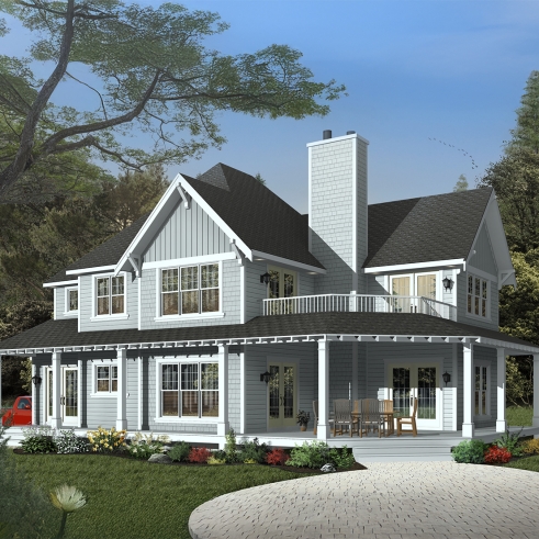 Élévation arrière - Héritage 3