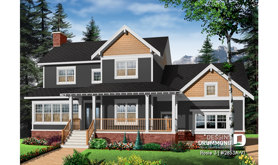 Vue avant - MODÈLE DE BASE - Rosie 3