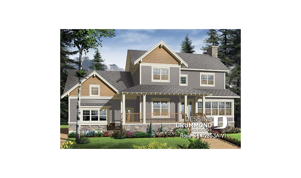 Vue avant – Modèle ORIGINAL - Rosie 3