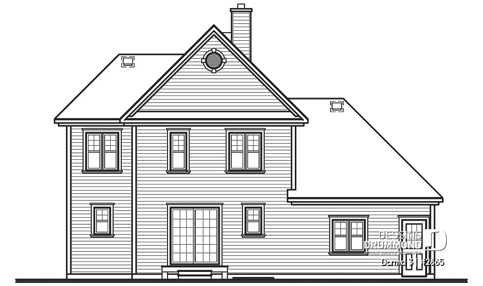 Élévation arrière - Darma 3