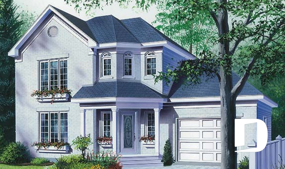 Vue avant - MODÈLE DE BASE -  - Cupola