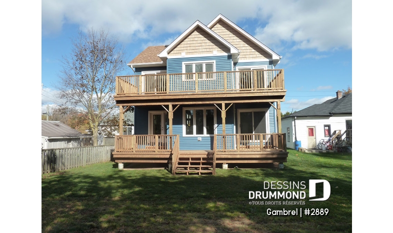 Photo Vue arrière - Gambrel