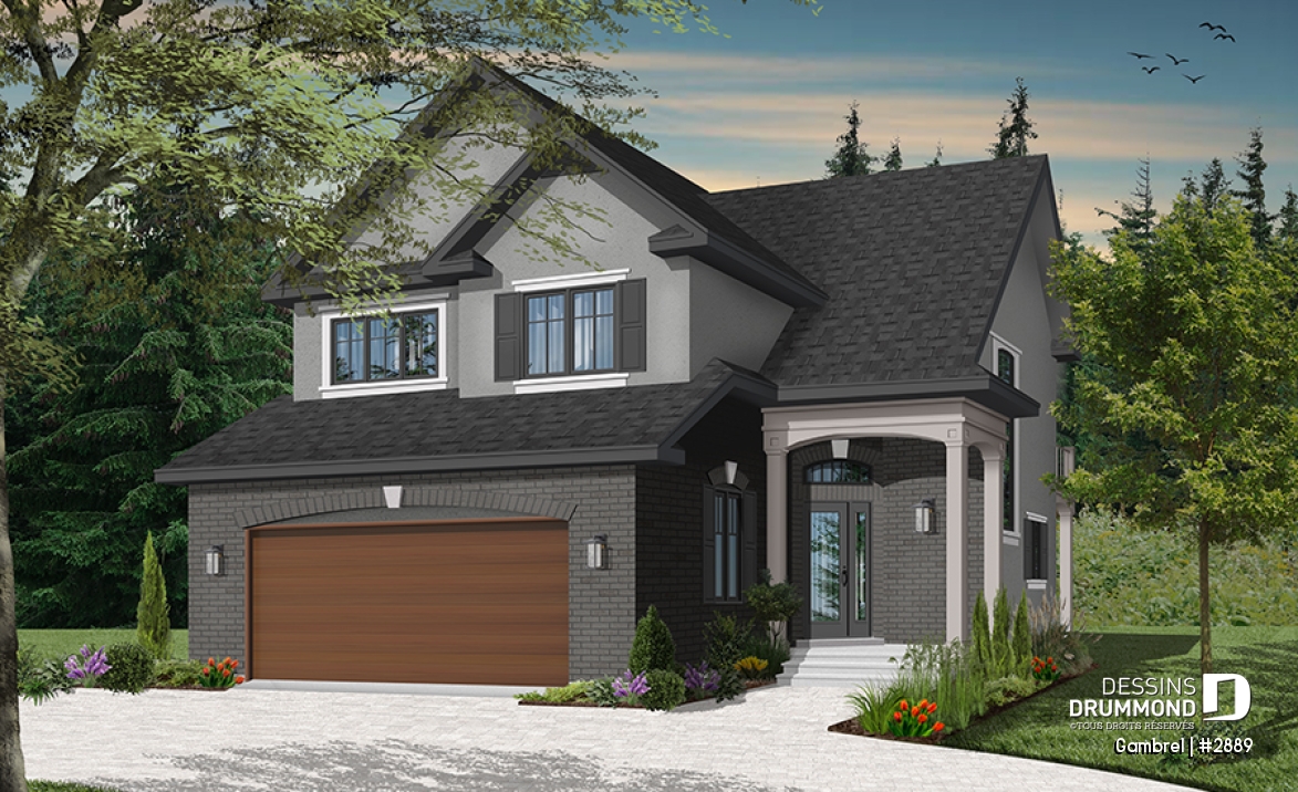Version couleur no. 1 - Vue avant - Gambrel