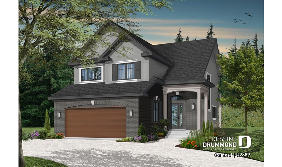 Version couleur no. 1 - Vue avant - Gambrel