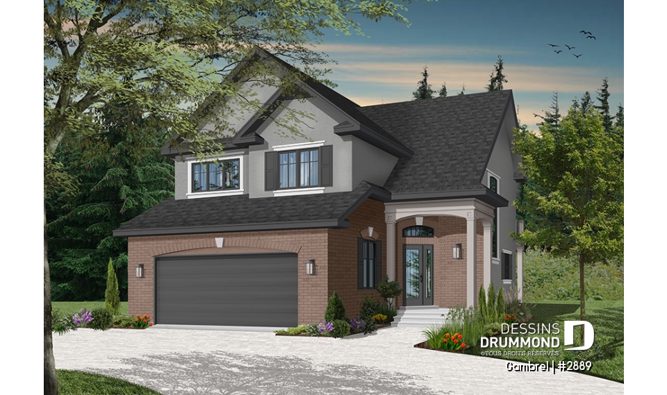 Version couleur no. 4 - Vue avant - Gambrel