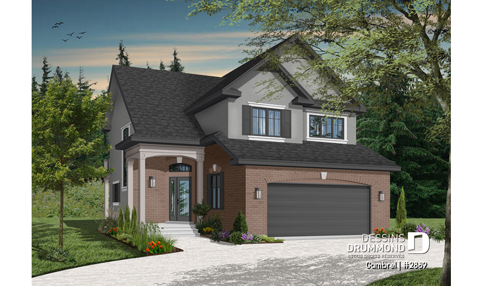 Version couleur no. 4 - Vue avant - Gambrel