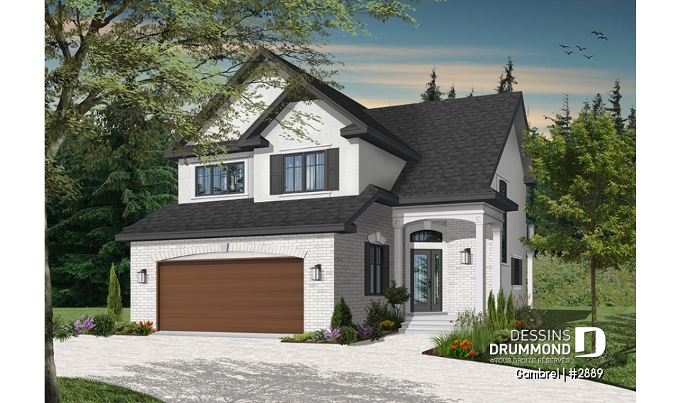 Version couleur no. 6 - Vue avant - Gambrel