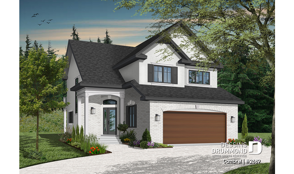 Version couleur no. 6 - Vue avant - Gambrel