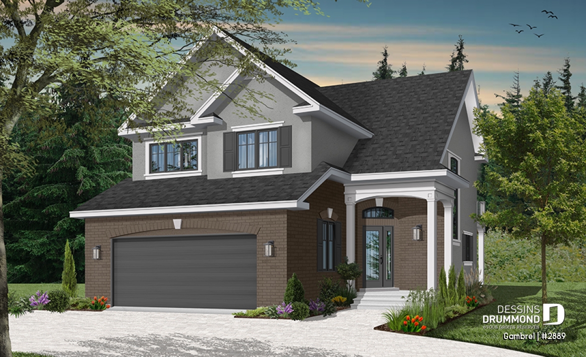 Version couleur no. 8 - Vue avant - Gambrel