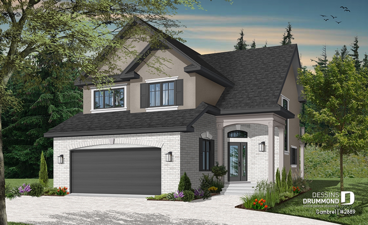 Vue avant - MODÈLE DE BASE - Gambrel
