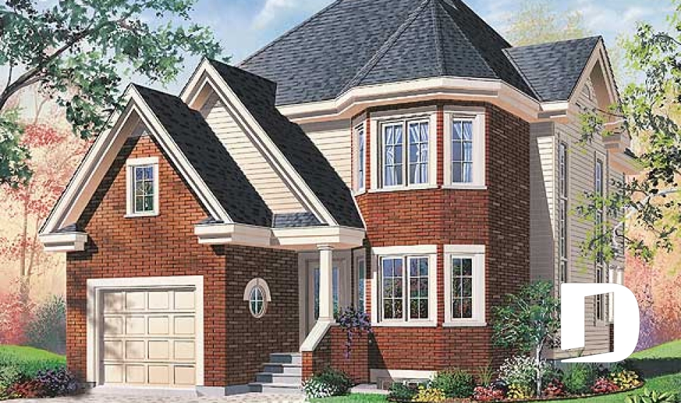 Vue avant - MODÈLE DE BASE -  - La Californienne