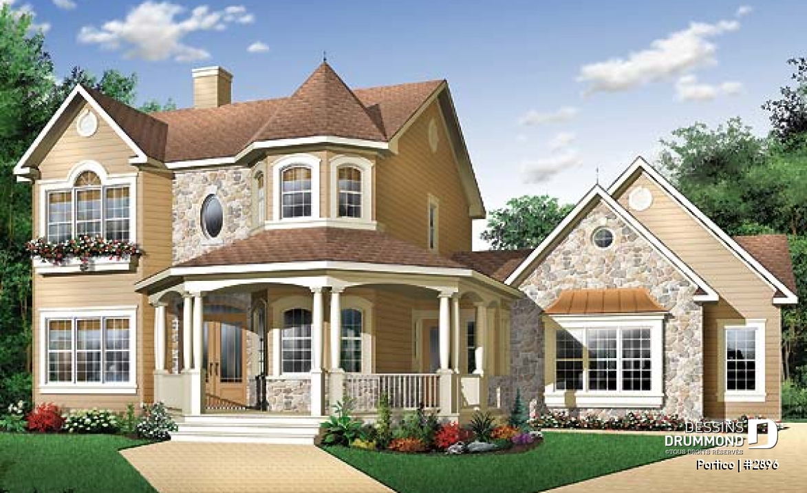 Vue avant - MODÈLE DE BASE - Portico