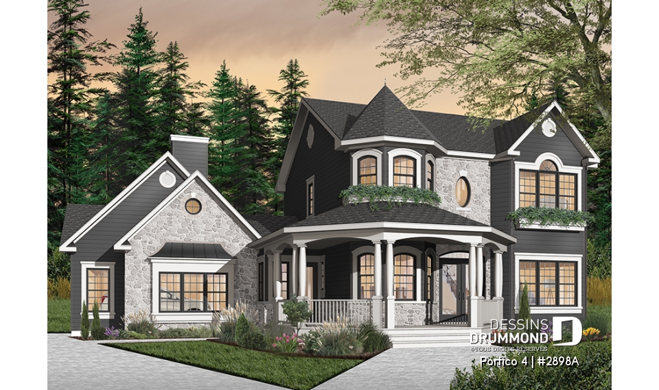 Version couleur no. 3 - Vue avant - Portico 4