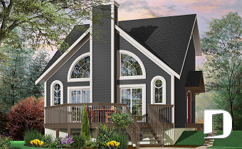 Vue avant - MODÈLE DE BASE -  - Larchmont