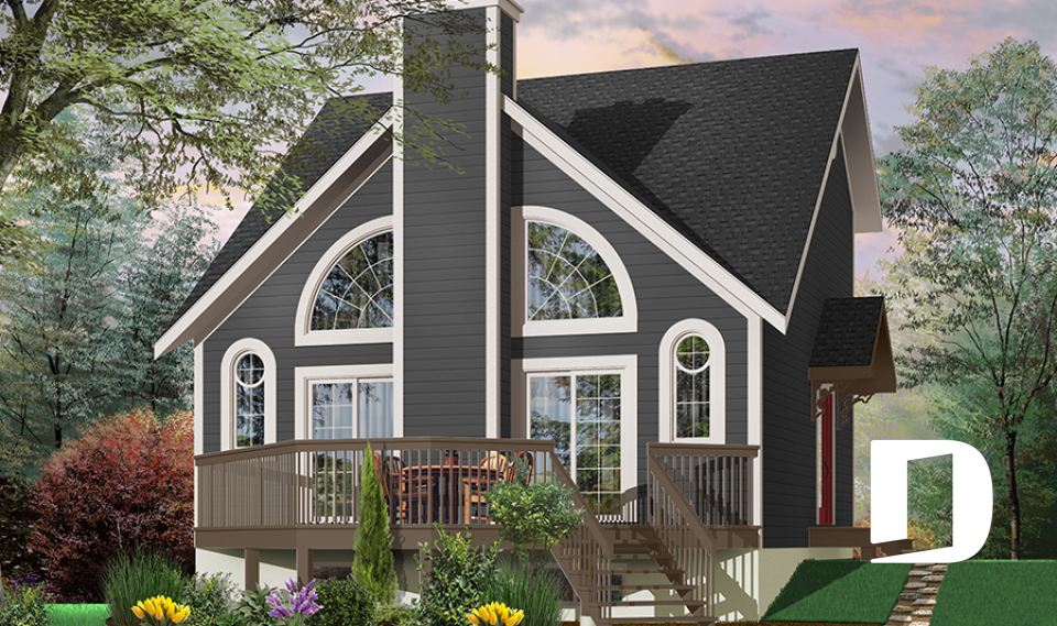 Vue avant - MODÈLE DE BASE -  - Larchmont