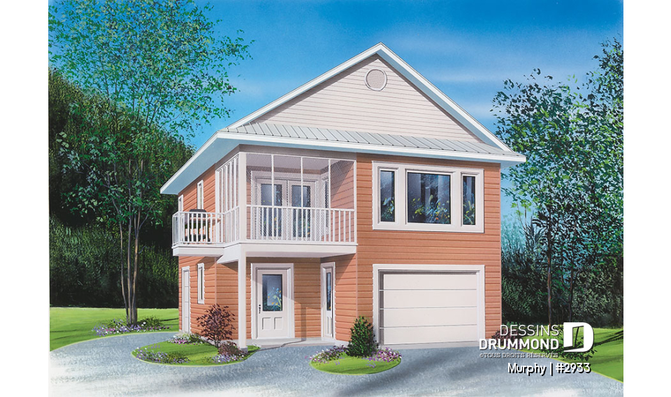 Vue avant – Modèle ORIGINAL - Murphy