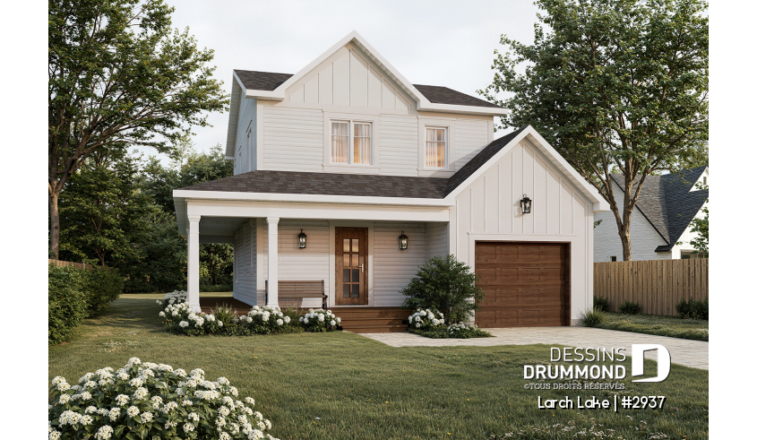 Version couleur no. 1 - Vue avant - Larch Lake