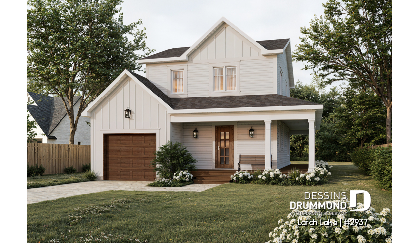 Version couleur no. 1 - Vue avant - Larch Lake