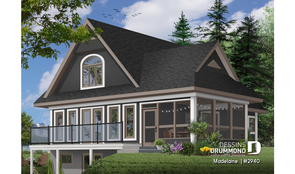 Version couleur no. 9 - Vue arrière - Madelaine 