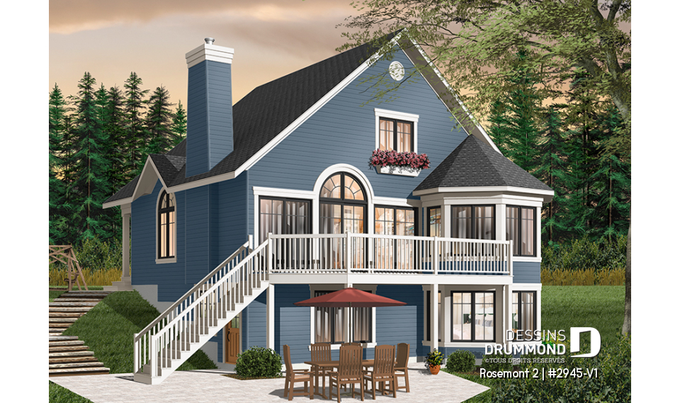 Version couleur no. 4 - Vue arrière - Rosemont 2