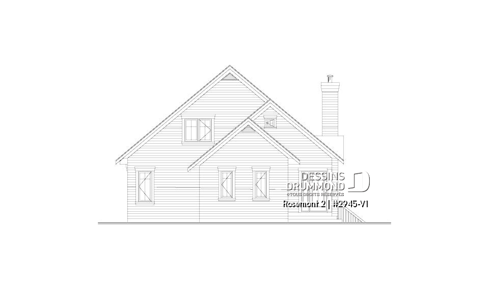 Vue avant - MODÈLE DE BASE - Rosemont 2