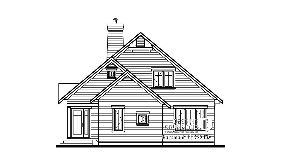 Élévation avant - Rosemont 4