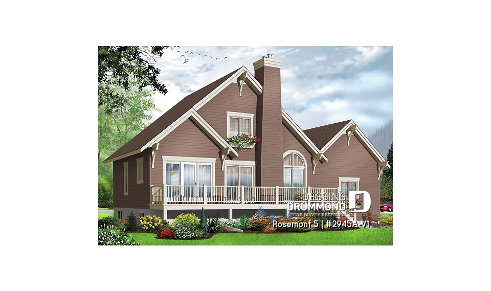 Vue arrière – Modèle ORIGINAL - Rosemont 5