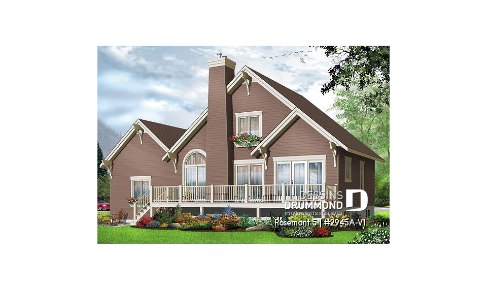 Vue arrière – Modèle ORIGINAL - Rosemont 5