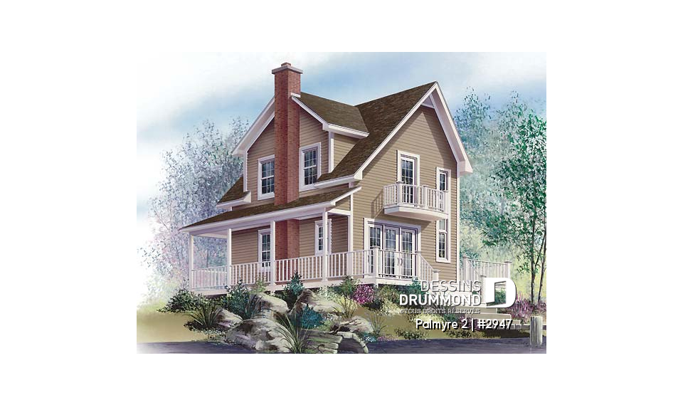 Vue arrière - MODÈLE DE BASE - Palmyre 2