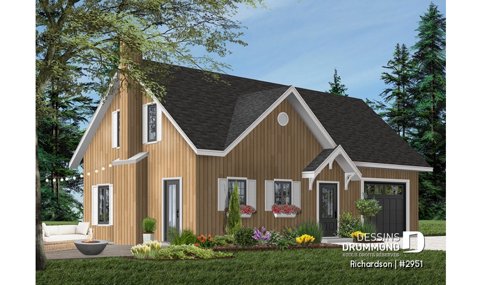 Vue avant - MODÈLE DE BASE - Richardson