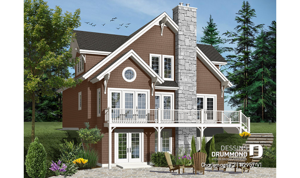 Version couleur no. 1 - Vue arrière - Charlemagne 2