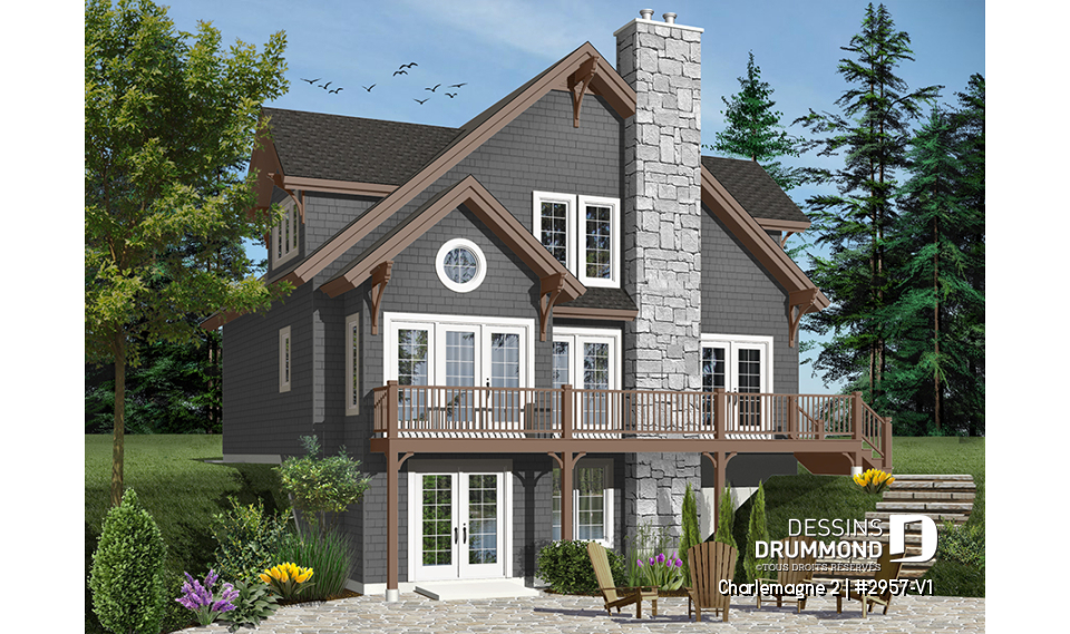 Version couleur no. 2 - Vue arrière - Charlemagne 2