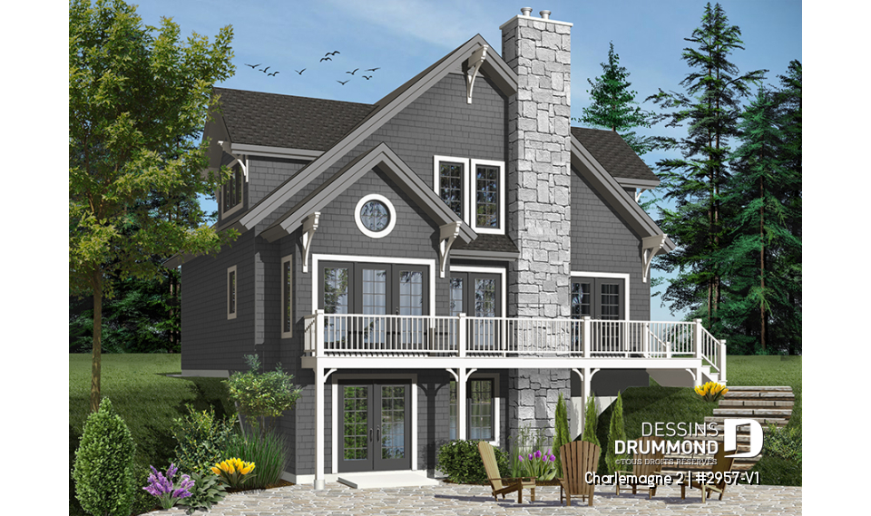 Version couleur no. 3 - Vue arrière - Charlemagne 2