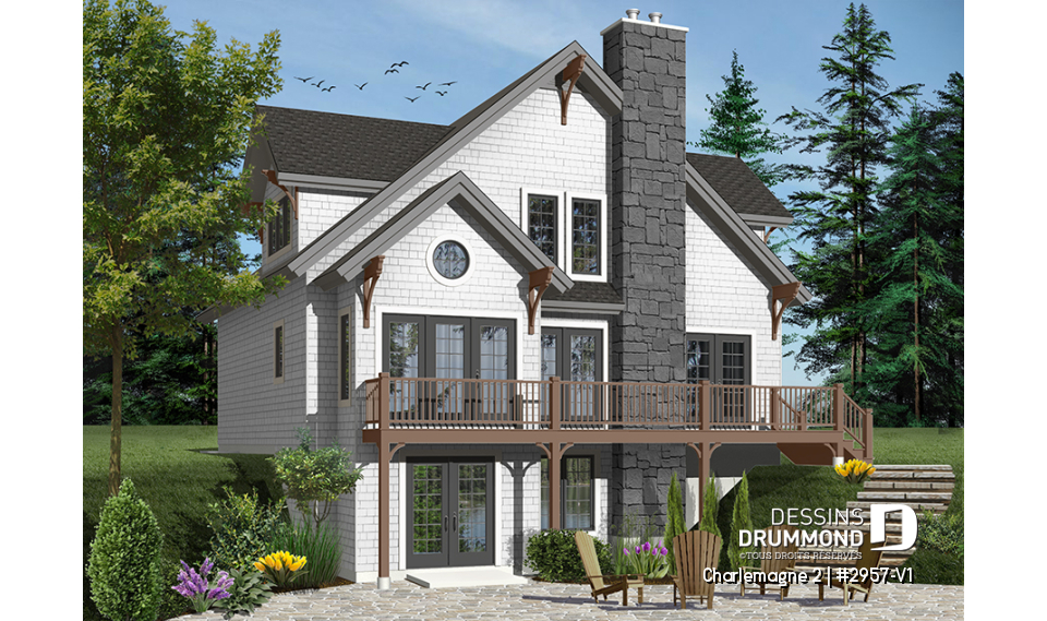 Version couleur no. 4 - Vue arrière - Charlemagne 2