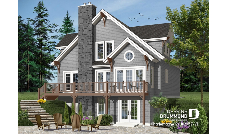 Version couleur no. 6 - Vue arrière - Charlemagne 2