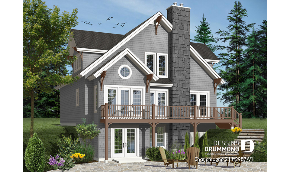 Version couleur no. 6 - Vue arrière - Charlemagne 2