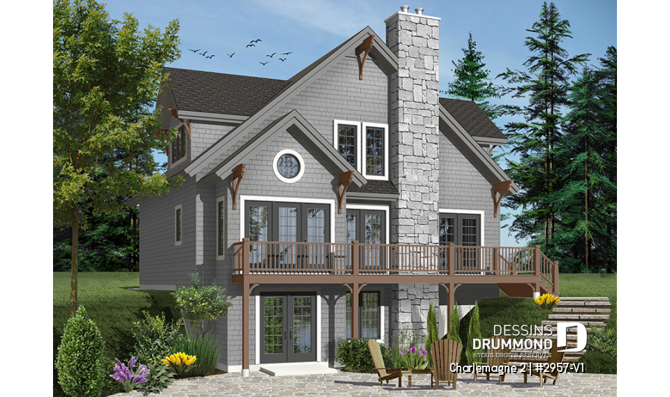 Version couleur no. 7 - Vue arrière - Charlemagne 2