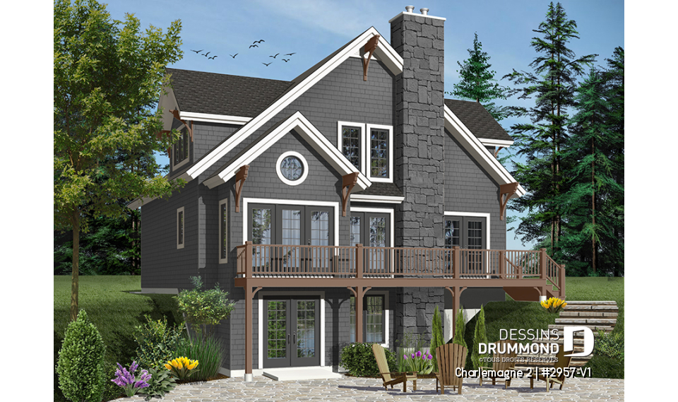 Version couleur no. 8 - Vue arrière - Charlemagne 2