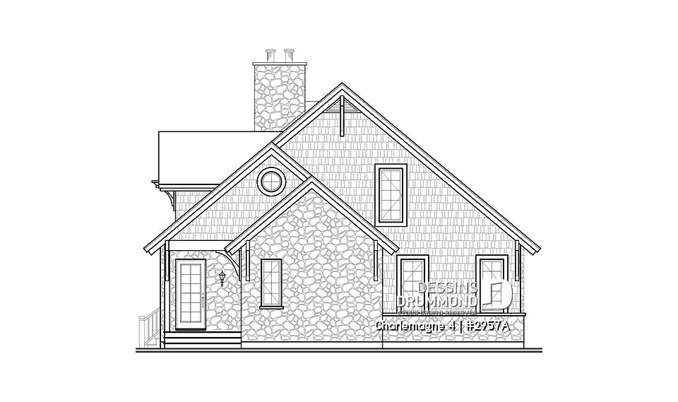 Élévation avant - Charlemagne 4