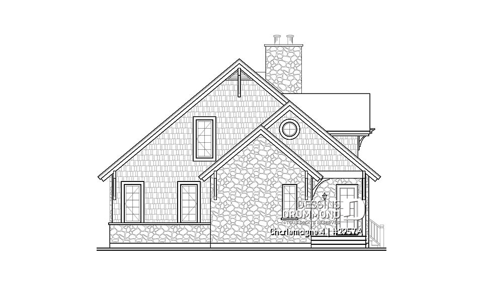 Élévation avant - Charlemagne 4