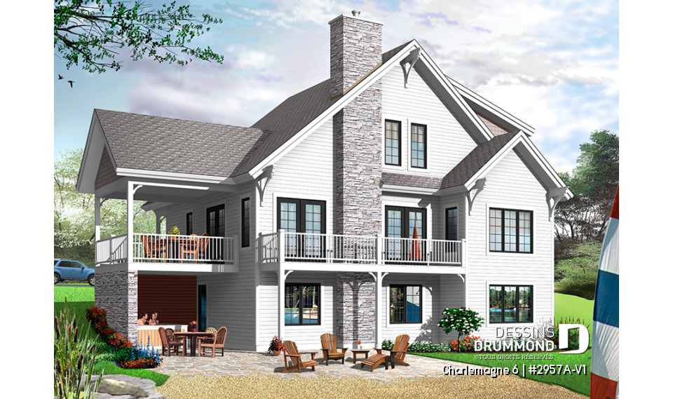 Version couleur no. 1 - Vue arrière - Charlemagne 6