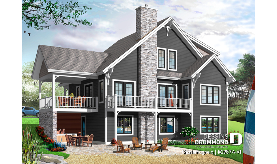 Version couleur no. 3 - Vue arrière - Charlemagne 6