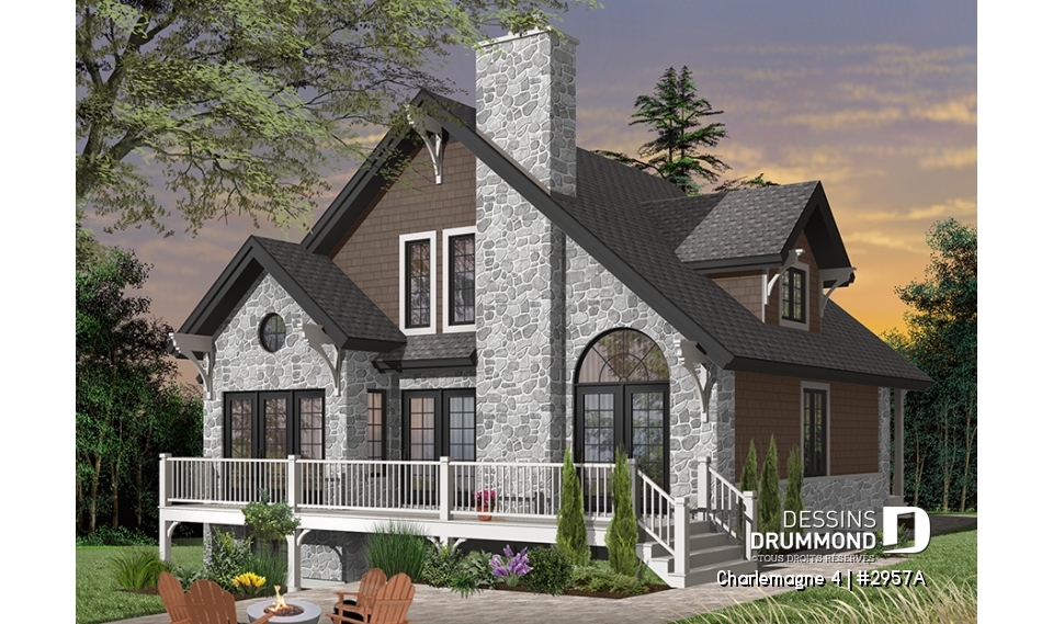 Version couleur no. 2 - Vue arrière - Charlemagne 4